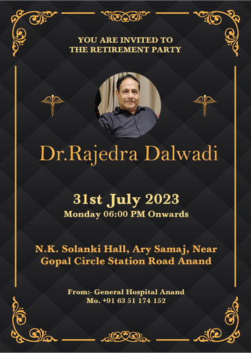 Retirement Party Invitation